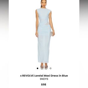 SNDYS REVOLVE Lorelai Maxi Dress in Blue